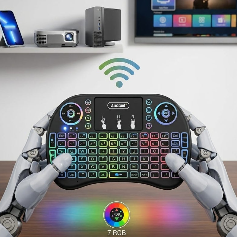 Andowl wireless mini keyboard Q-K07