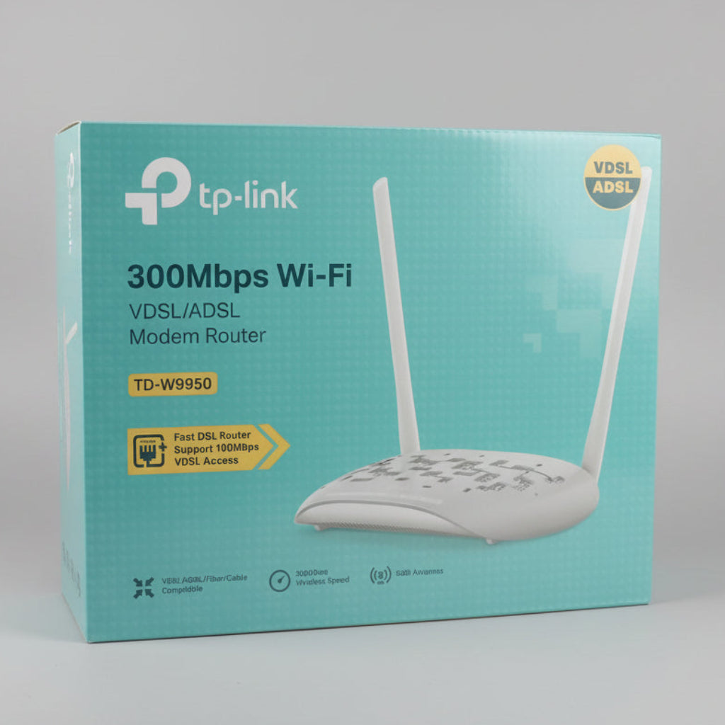 TP-Link 300Mbps Wi-Fi VDSL/ADSL Modem Router