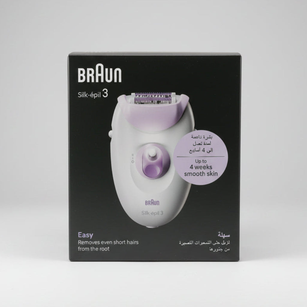 Braun Silk-Epil 3 Hair Removal Epilator
