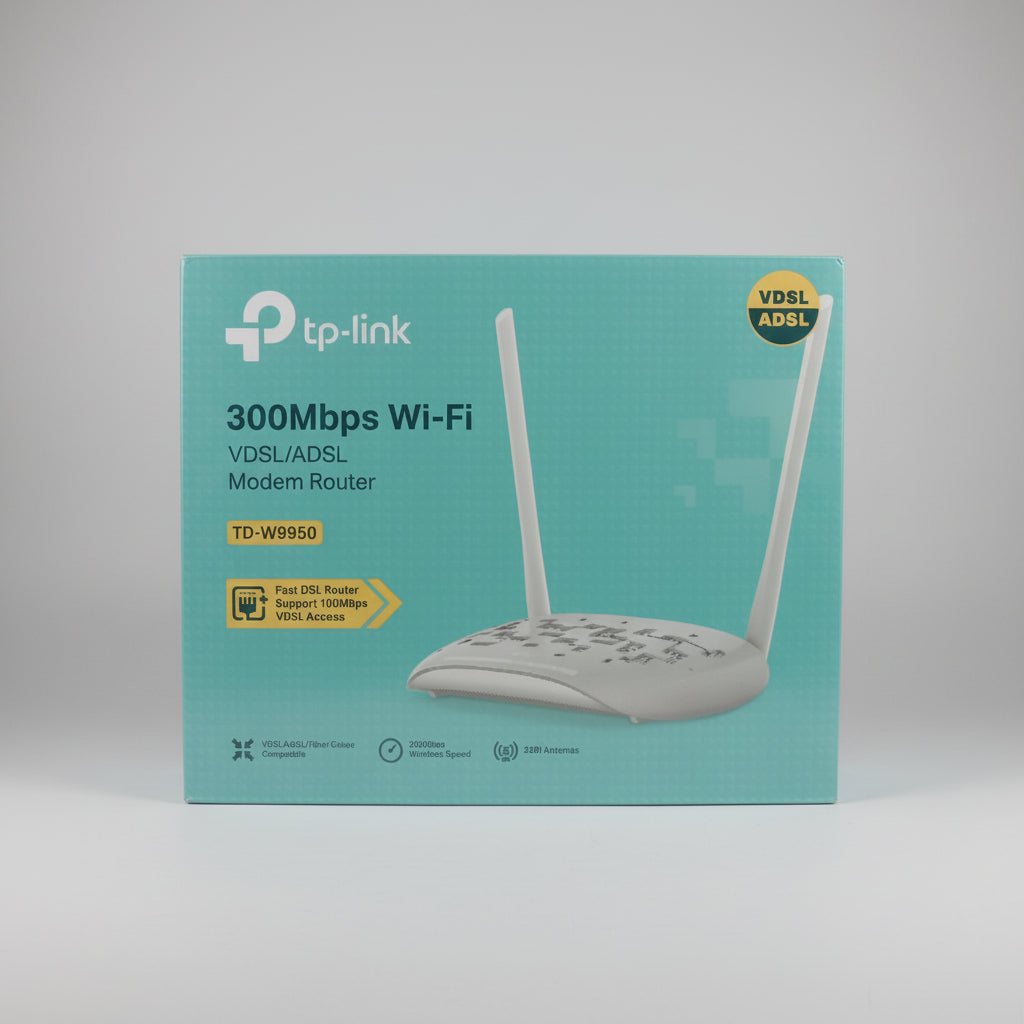 TP-Link 300Mbps Wi-Fi VDSL/ADSL Modem Router